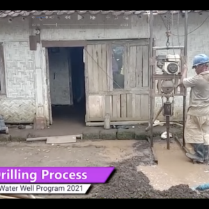 Building water well